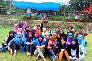 Pengunjung OW Waduk Darma